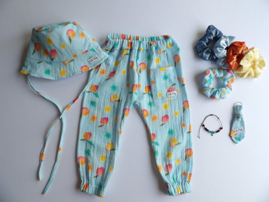 Size 80 - Bud'n Poppy's summer set Apple Daydream