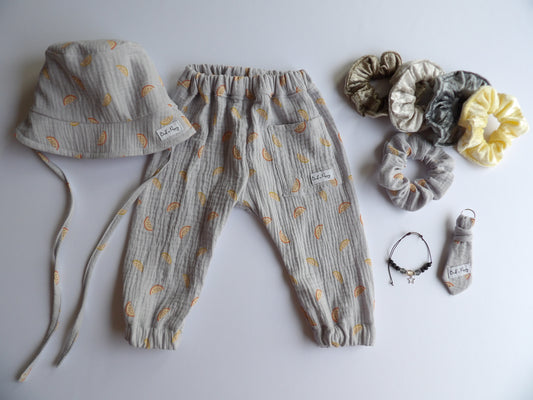 Size 74 - Bud'n Poppy's summer set Melon Mornings