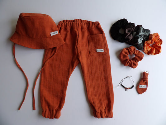 Size 80 - Bud'n Poppy's summer set Lovely Rust