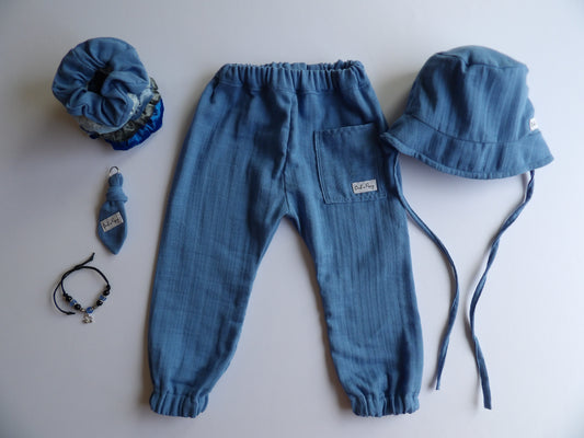 Size 80 - Bud'n Poppy's summer set Dreamy Blue