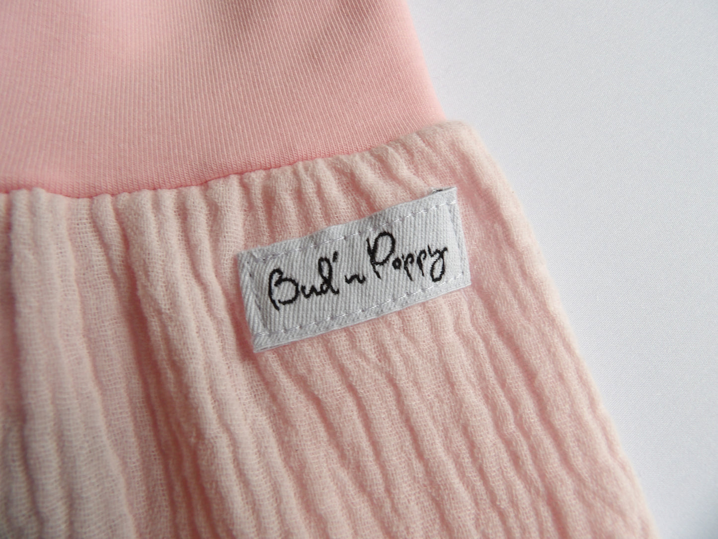 Storlek 68, Dreamy Petals - Handgjort babyset, OEKO-TEX®-certifierade tyger