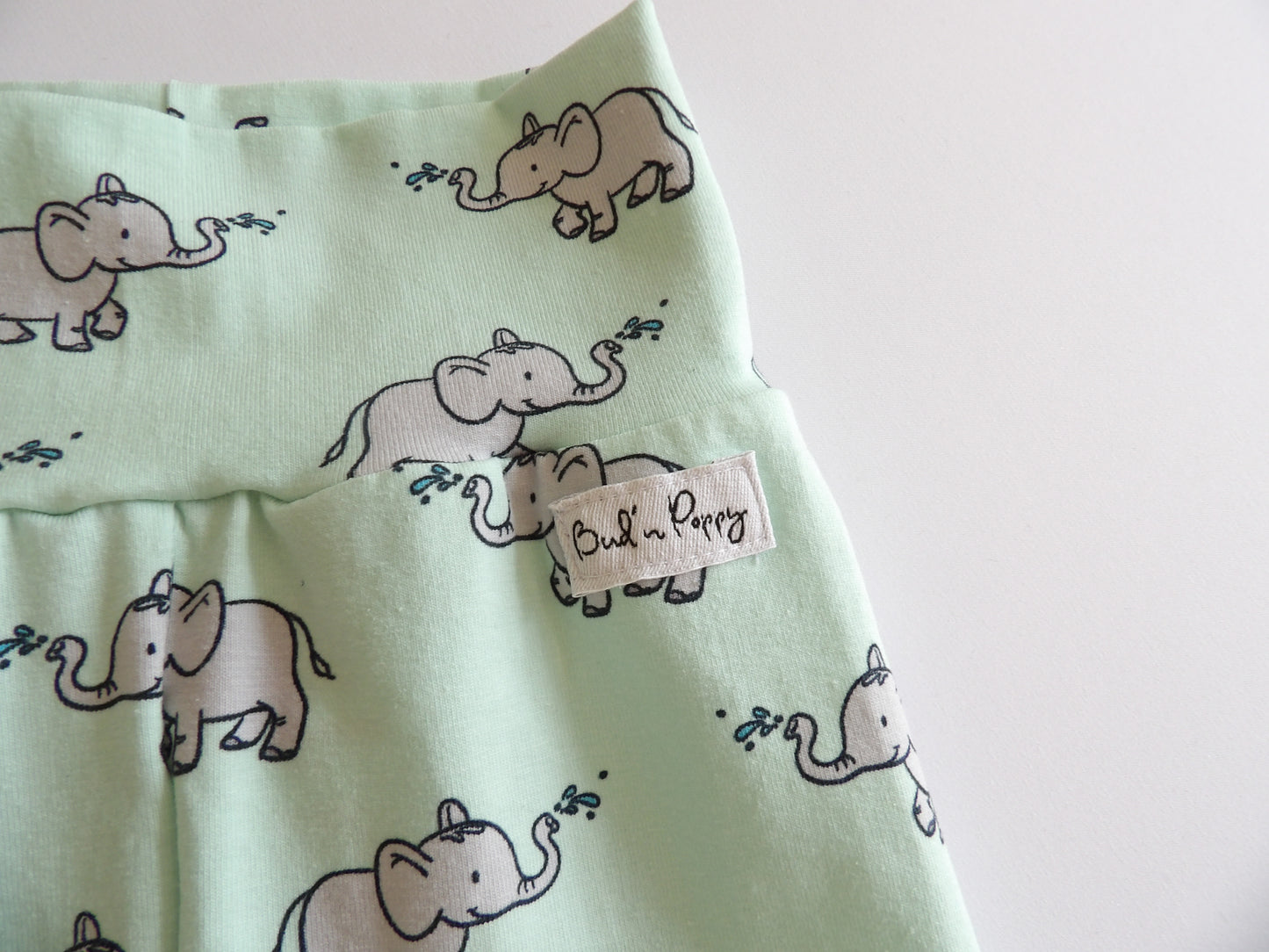 Storlek 56, Elephant Breeze - Handgjort babyset, OEKO-TEX®-certifierade tyger
