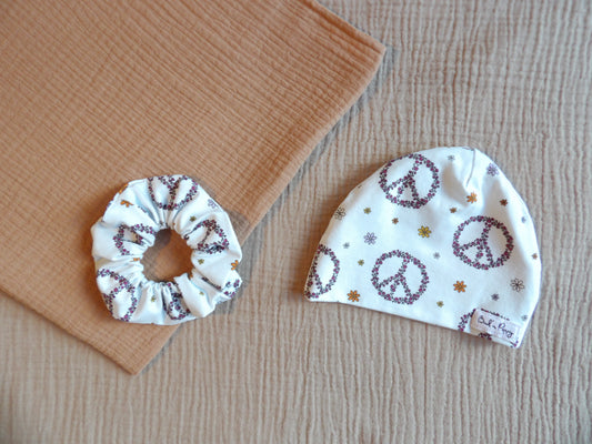 Newborn beanie, handmade in OEKO-TEX® fabric, size 36/38