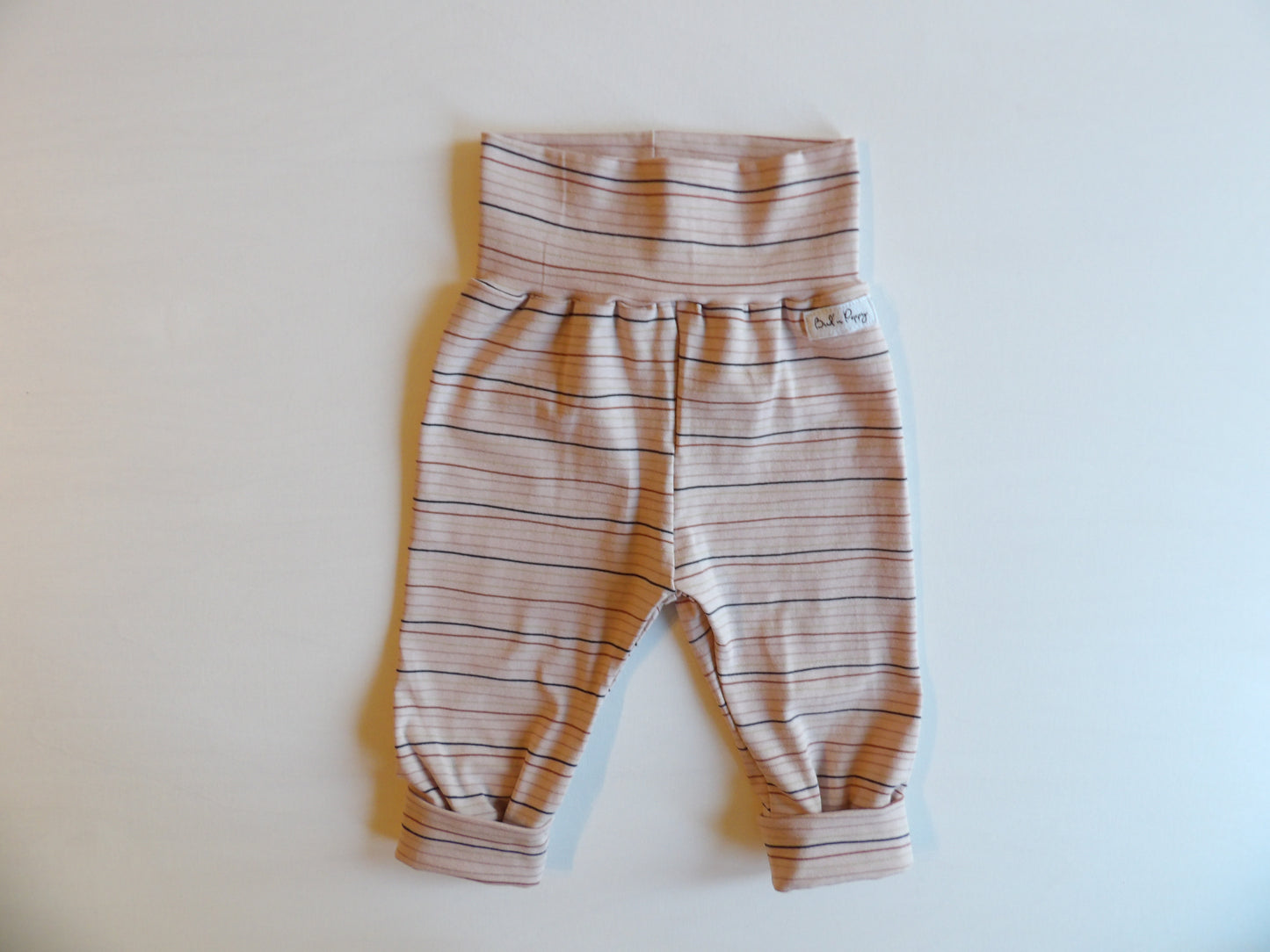 Växa-byxa Rosy Stripes - storlek 62 (ca 2-4 mån)