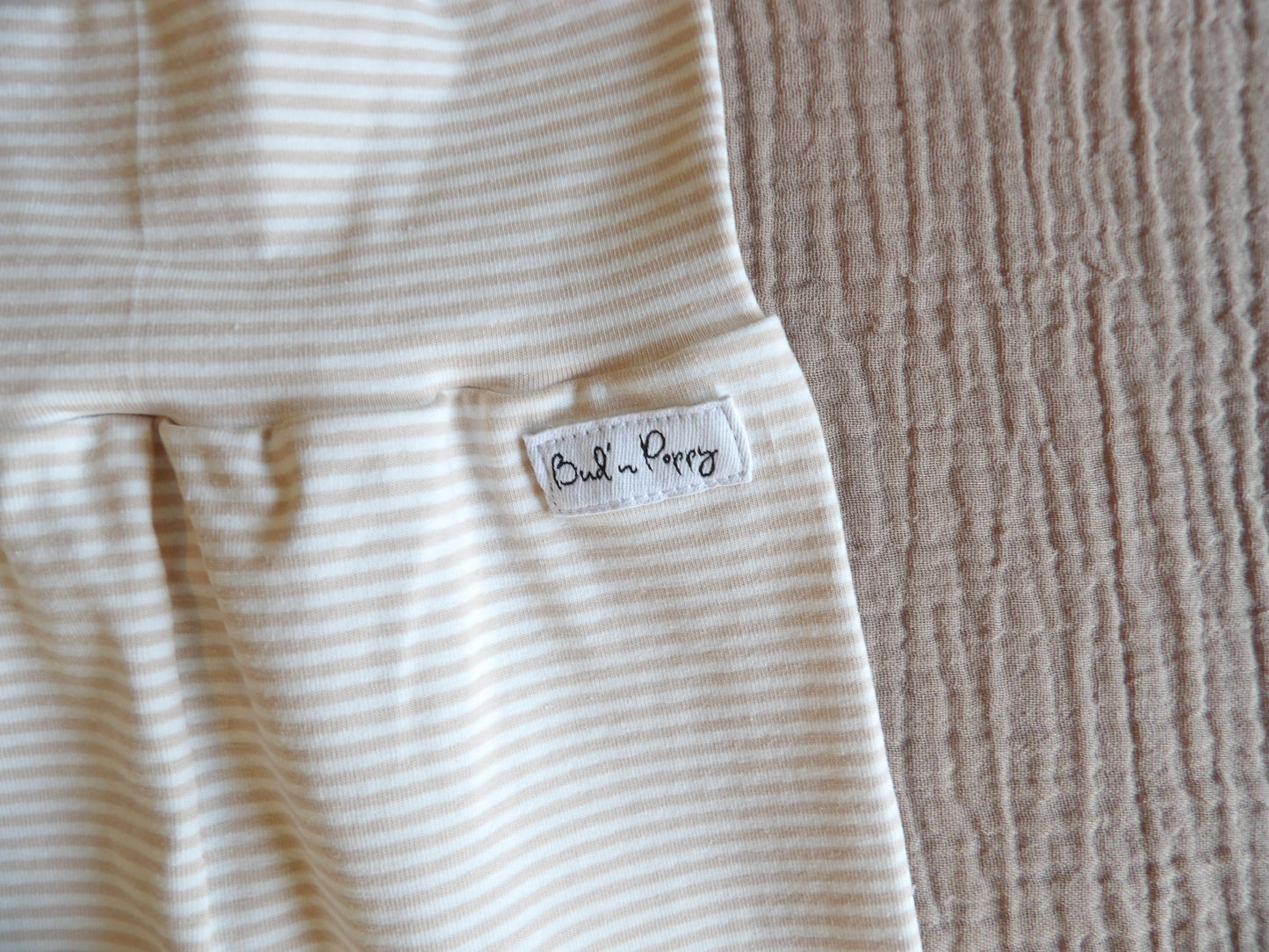 Växa-byxa Soft Stripes - storlek 56 (ca 1-2 mån) - Bud's Wardrobe