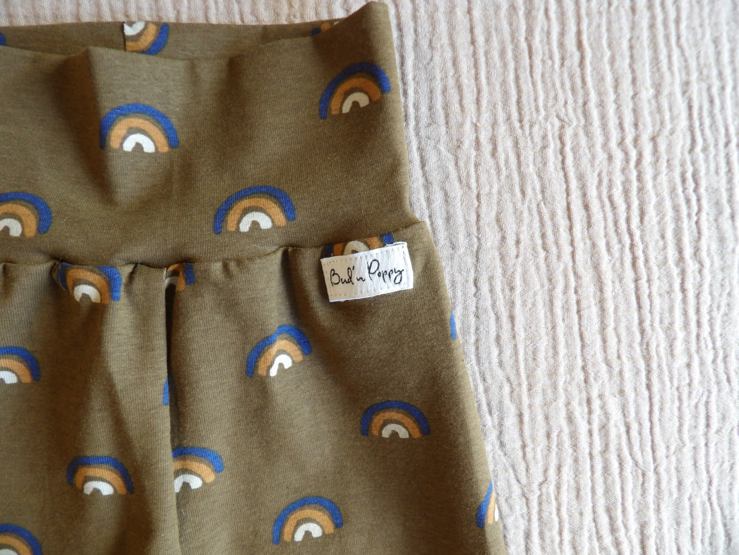 Växa-byxa Golden Rainbows - storlek 56 (ca 1-2 mån) - Bud's Wardrobe