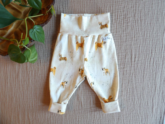 Växa-byxa Golden Pup - storlek 56 (ca 1-2 mån) - Bud's Wardrobe