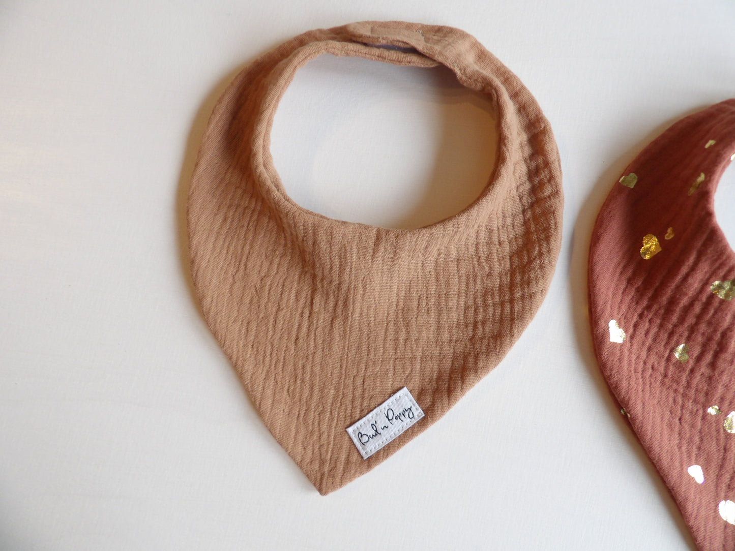 Dregglisar i muslin, 2-pack, Golden Duo, storlek One size (ca 0-1 år) - Bud's Wardrobe