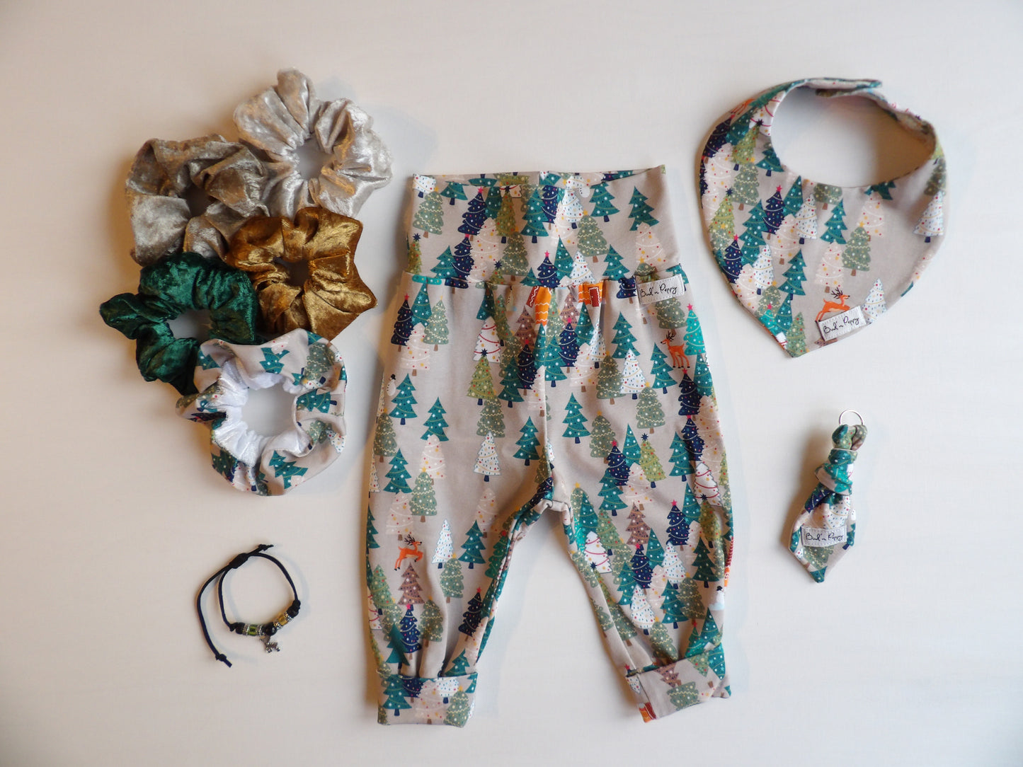 Storlek 56 - Bud´n Poppys Originalset Christmas Trees