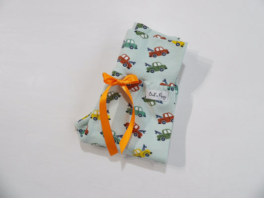 Växa-byxa Minty Car Pants - storlek 50, 56 & 62 (ca 0-1 mån, 1-2 mån & 2-4 mån)