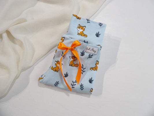 Växa-byxa Little Blue Fox Pants - storlek 68 (ca 4-6 mån)