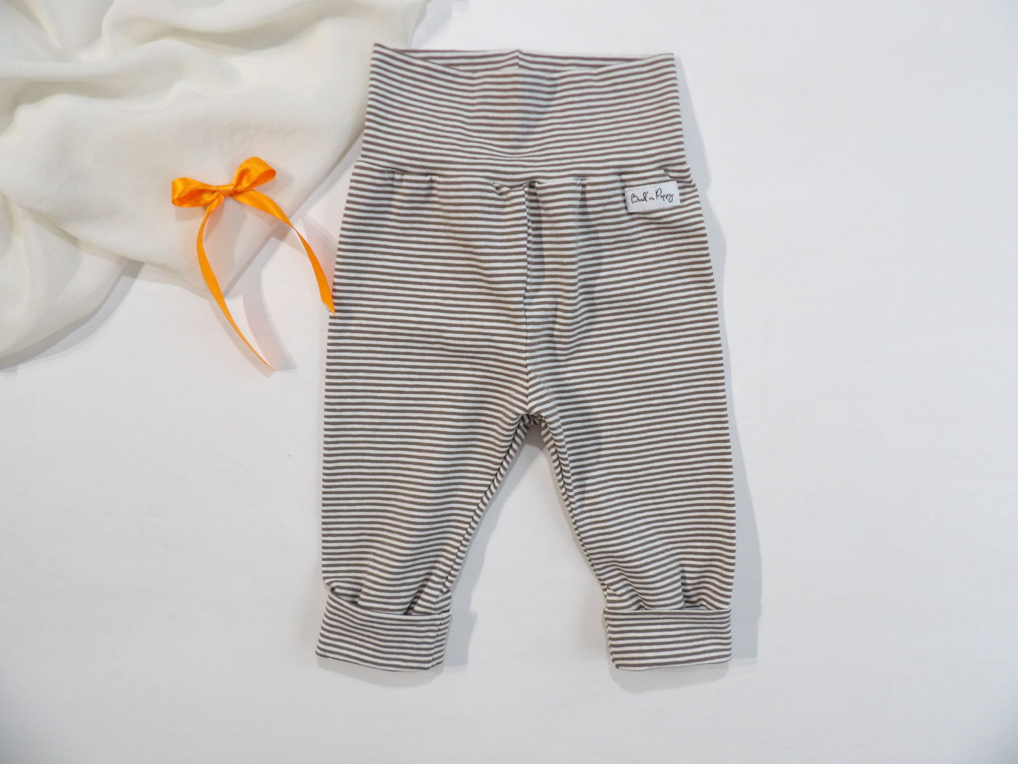 Växa-byxa Soft Stripe Pants - storlek 62 (ca 2-4 mån)