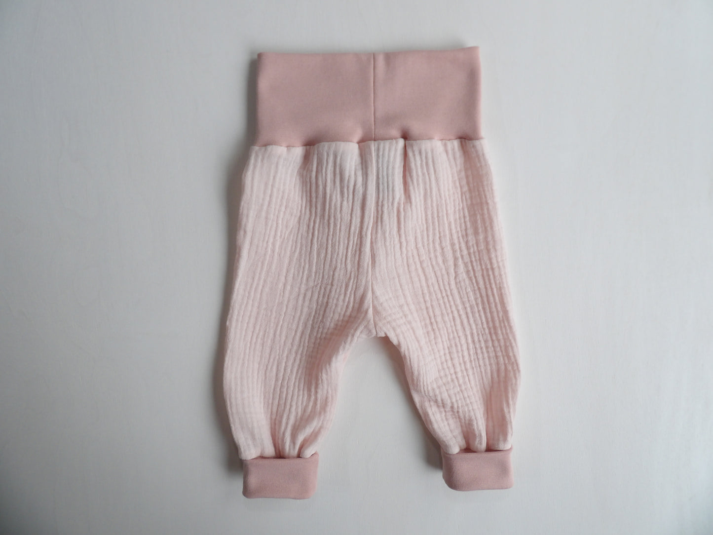 Växa-byxa i Muslin Dusty Rose - storlek 56