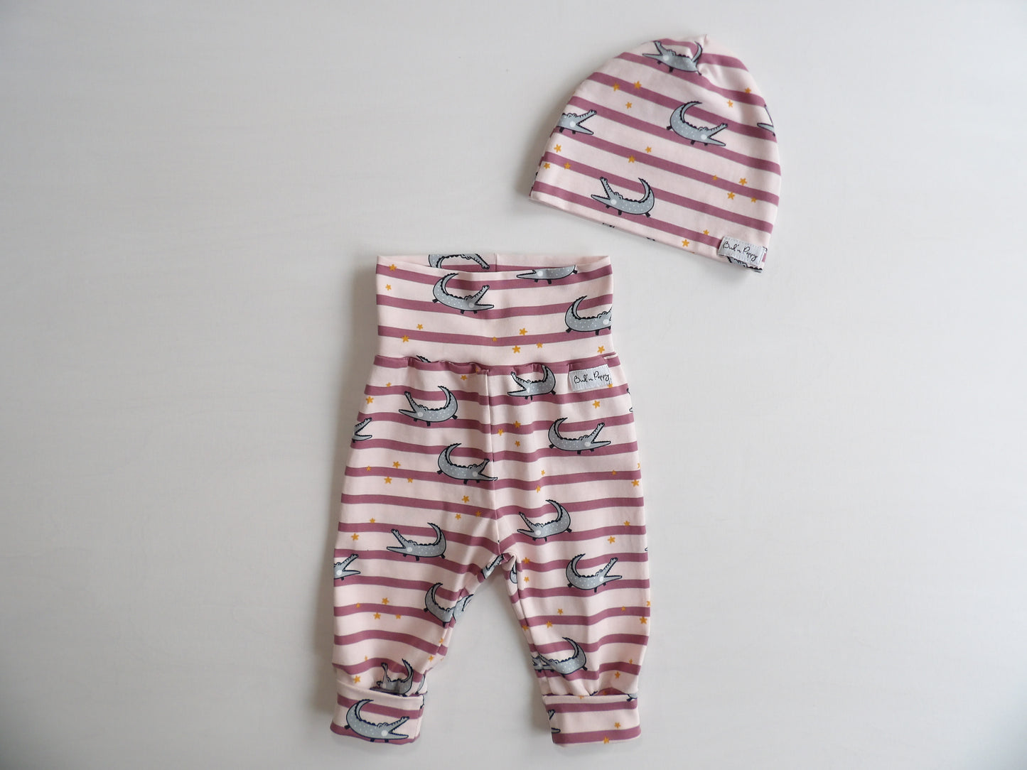 Little One Set Moon Crocodile Blush - storlek 50 & 56