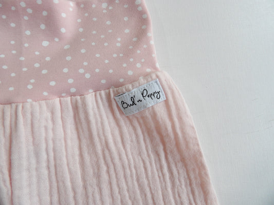 Shorts Muslin Soft Blush - storlek 56