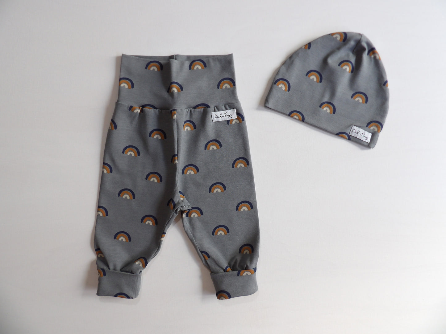 Newborn Set Grey Rainbown - Storlek 56