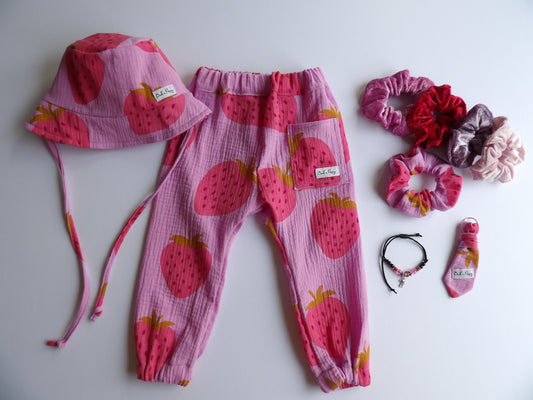 Storlek 80 - Bud’n Poppys sommarset Strawberry Dream