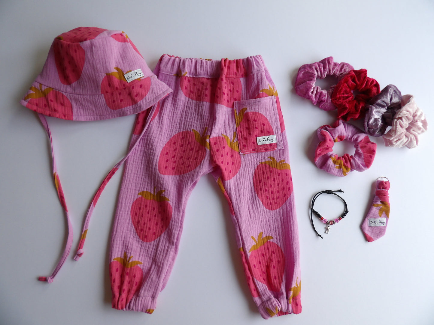 Storlek 80 - Bud’n Poppys sommarset Strawberry Dream