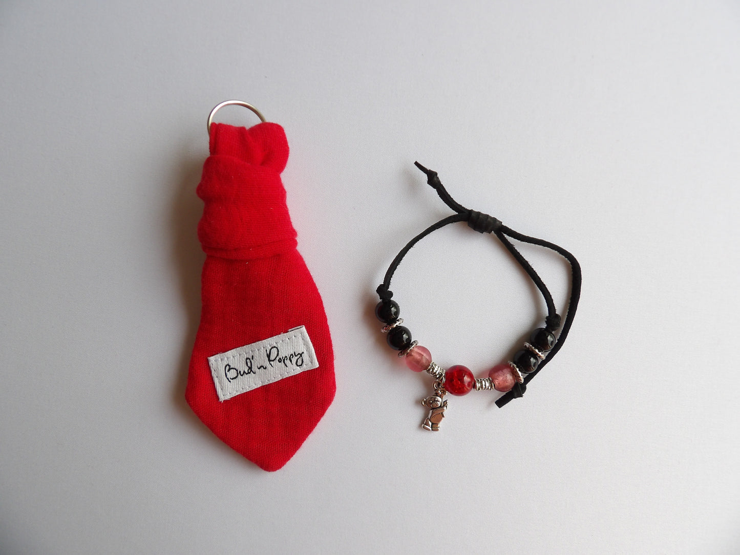 Storlek 62, Today I Wear Red - Handgjort babyset, OEKO-TEX®-certifierade tyger