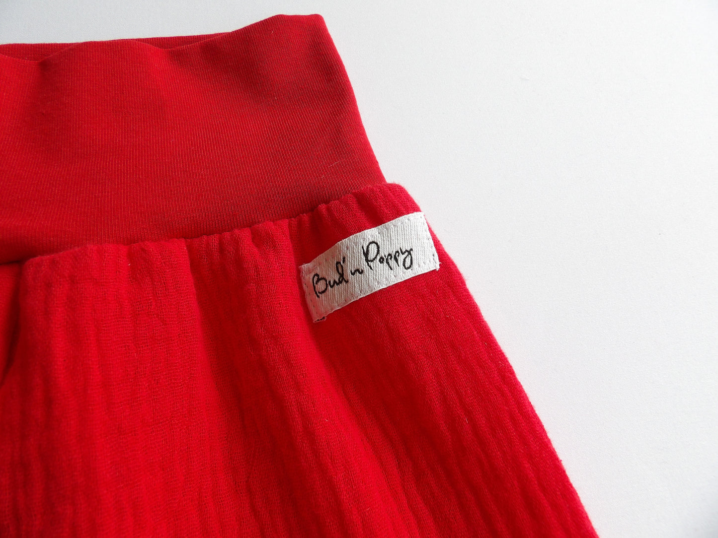 Storlek 62, Today I Wear Red - Handgjort babyset, OEKO-TEX®-certifierade tyger