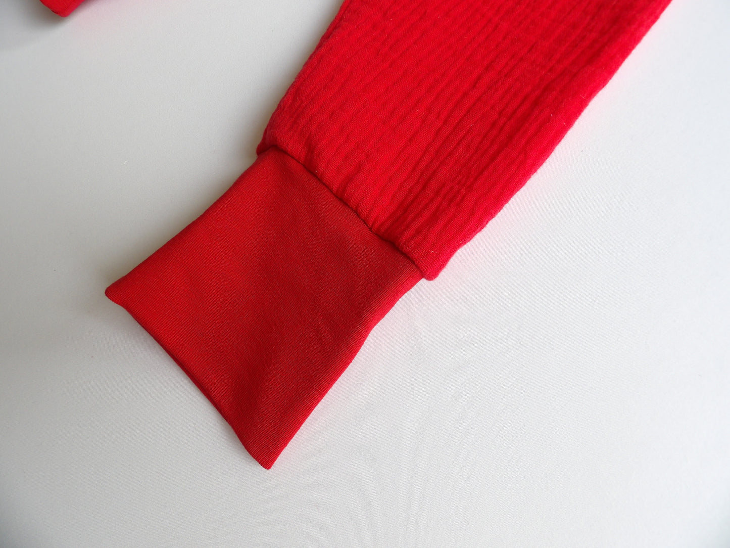 Storlek 62, Today I Wear Red - Handgjort babyset, OEKO-TEX®-certifierade tyger