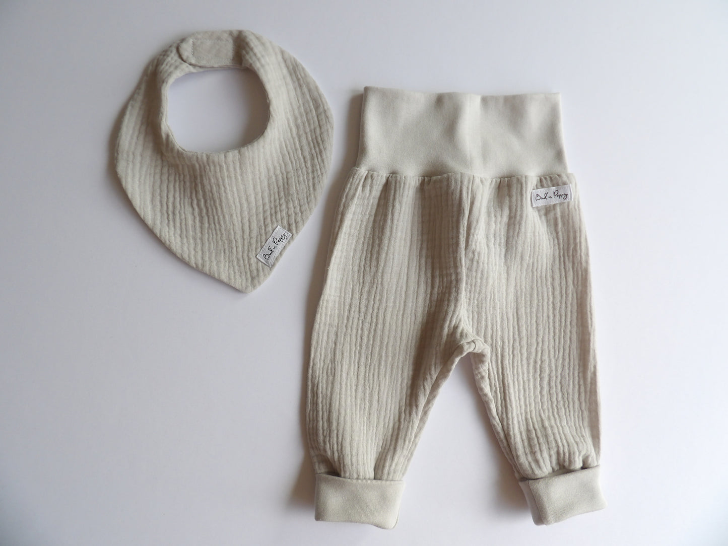 Storlek 56, Tiny Moon - Handgjort babyset, OEKO-TEX®-certifierade tyger