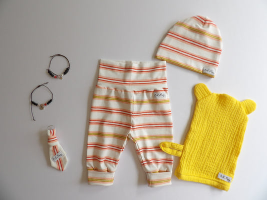 Storlek 50 - Originalset utan Scrunchies Blushing Stripes