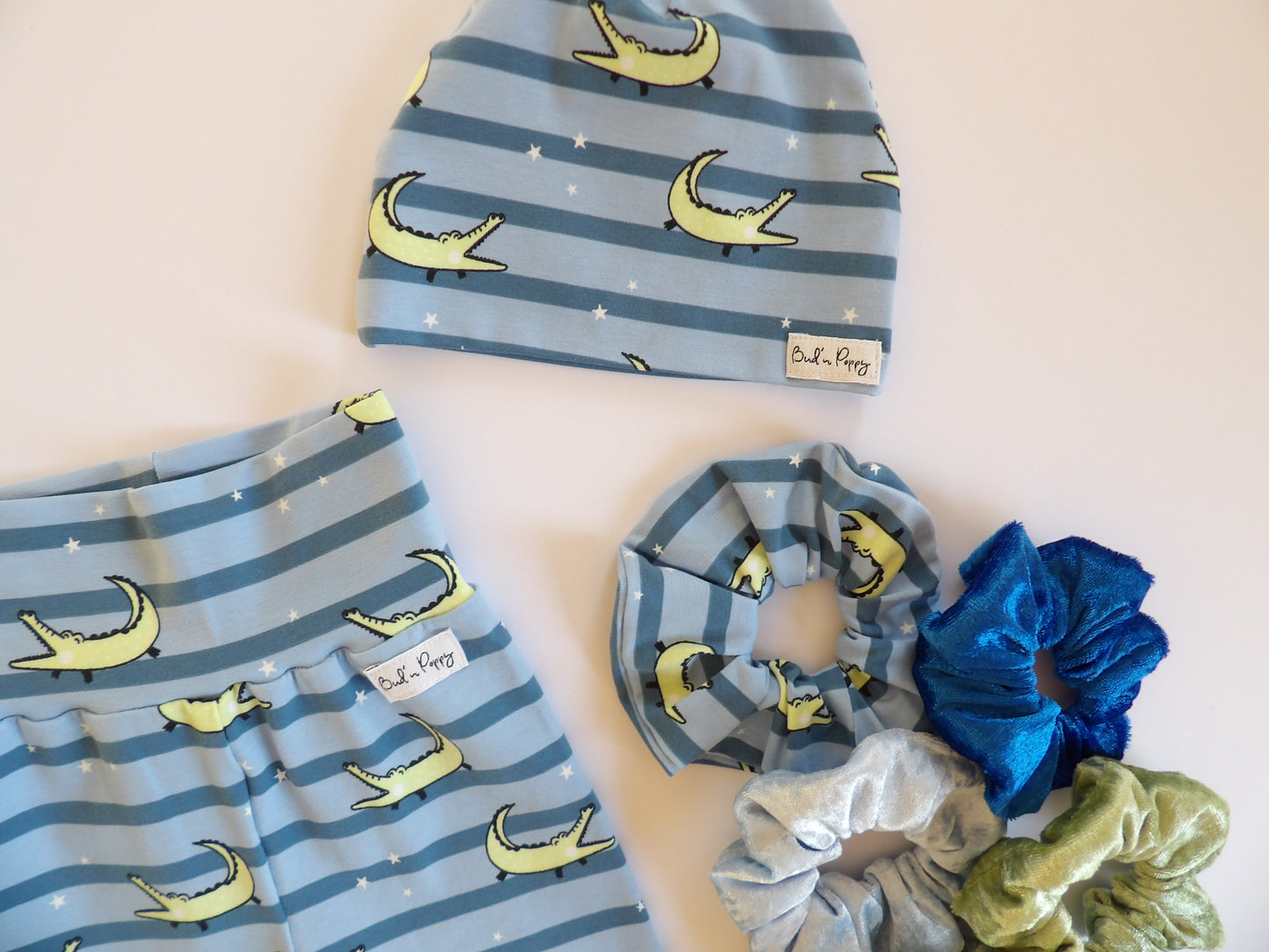 Storlek 56 - Bud´n Poppys Originalset Blue Croco