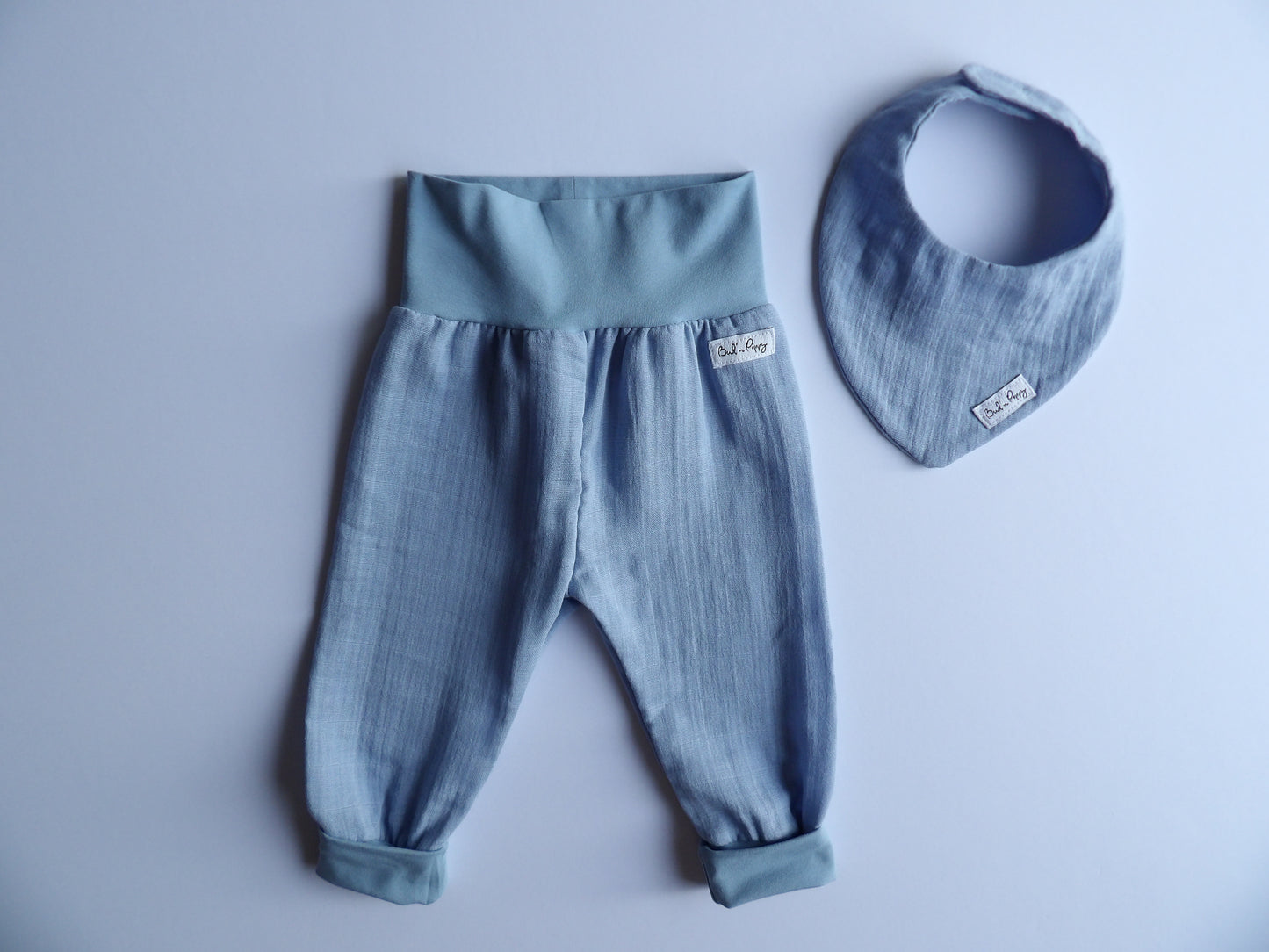 Storlek 68, Tiny Ocean - Handgjort babyset, OEKO-TEX®-certifierade tyger