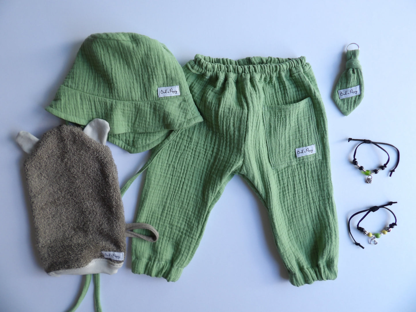 Storlek 74 - Sommarset utan Scrunchies Forest Lullaby