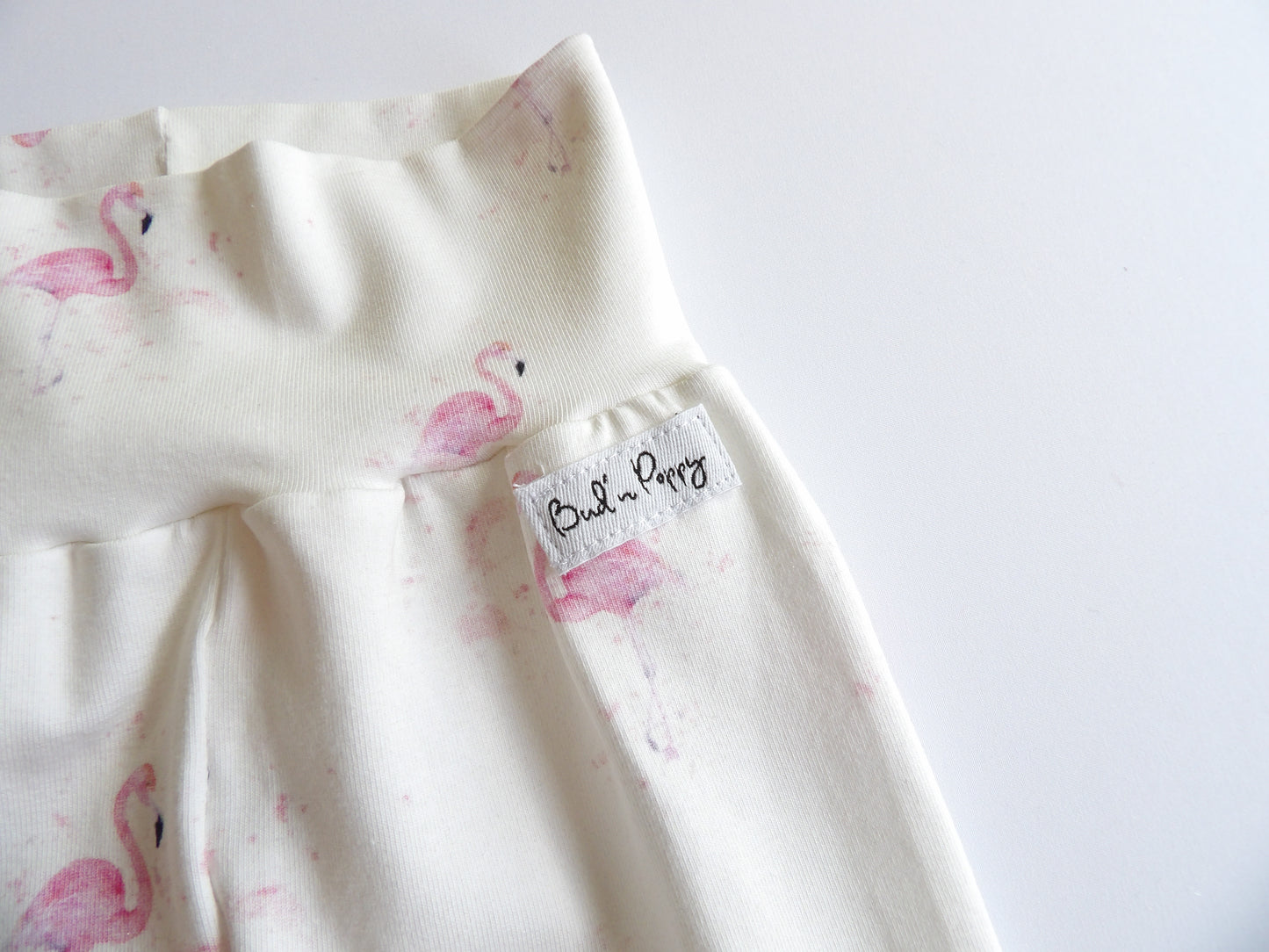 Storlek 56, Flamingo Days - Handgjort babyset, OEKO-TEX®-certifierade tyger