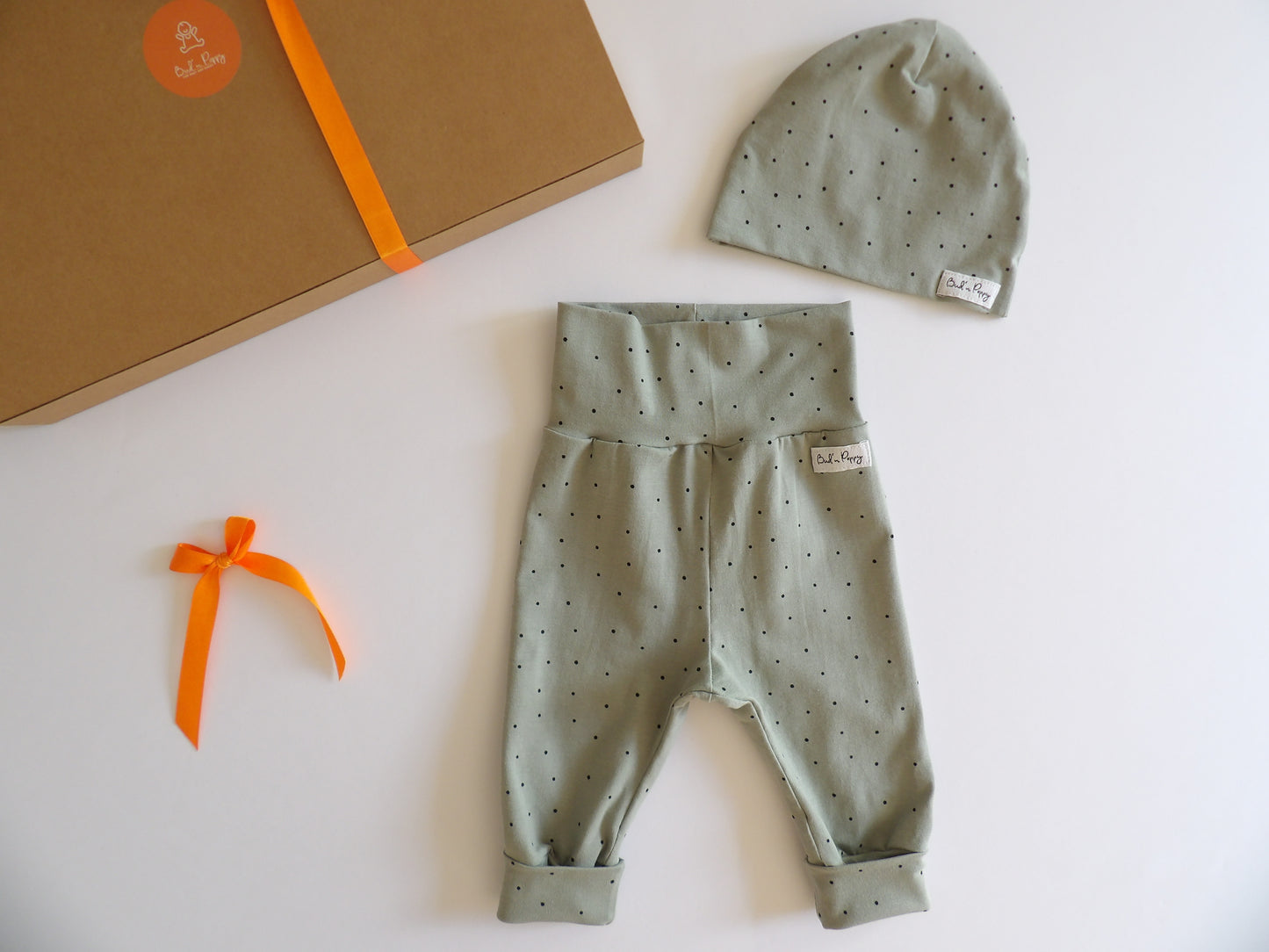 Storlek 56, Forest Dots - Handgjort babyset, OEKO-TEX®-certifierade tyger