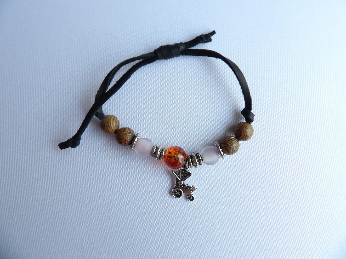 Storlek 62, Today I Wear Orange - Handgjort babyset, OEKO-TEX®-certifierade tyger