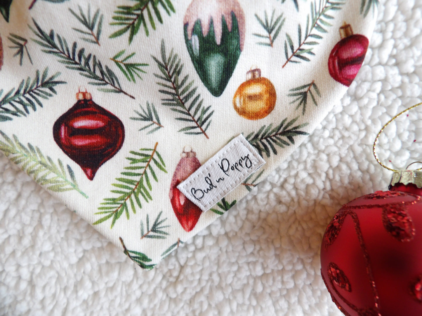 Dregglis i trikå, Christmas Spirit, storlek One size (ca 0-1 år) - Bud's Wardrobe