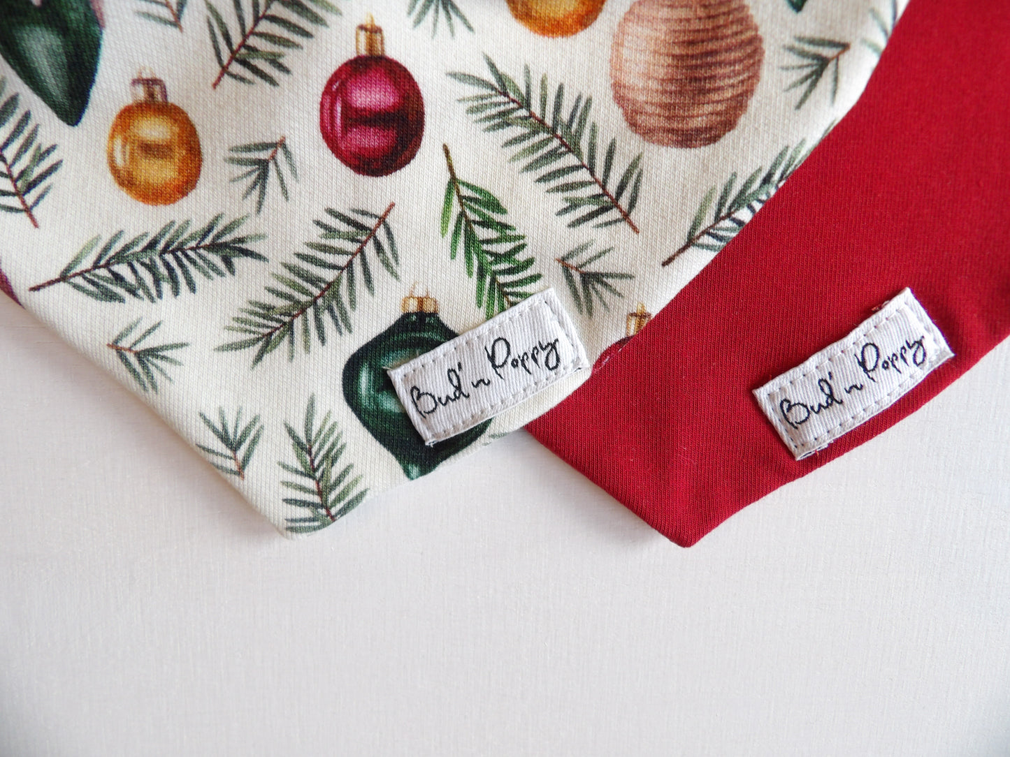 Dregglisar i trikå, 2-pack, Little Christmas Morning Duo, storlek One size (ca 0-1 år) - Bud's Wardrobe