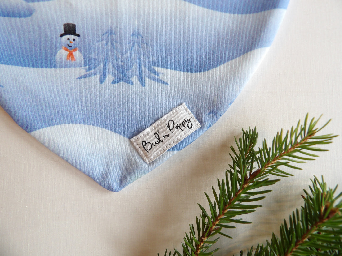 Dregglis i trikå, Snowy Daydream, storlek One size (ca 0-1 år) - Bud's Wardrobe