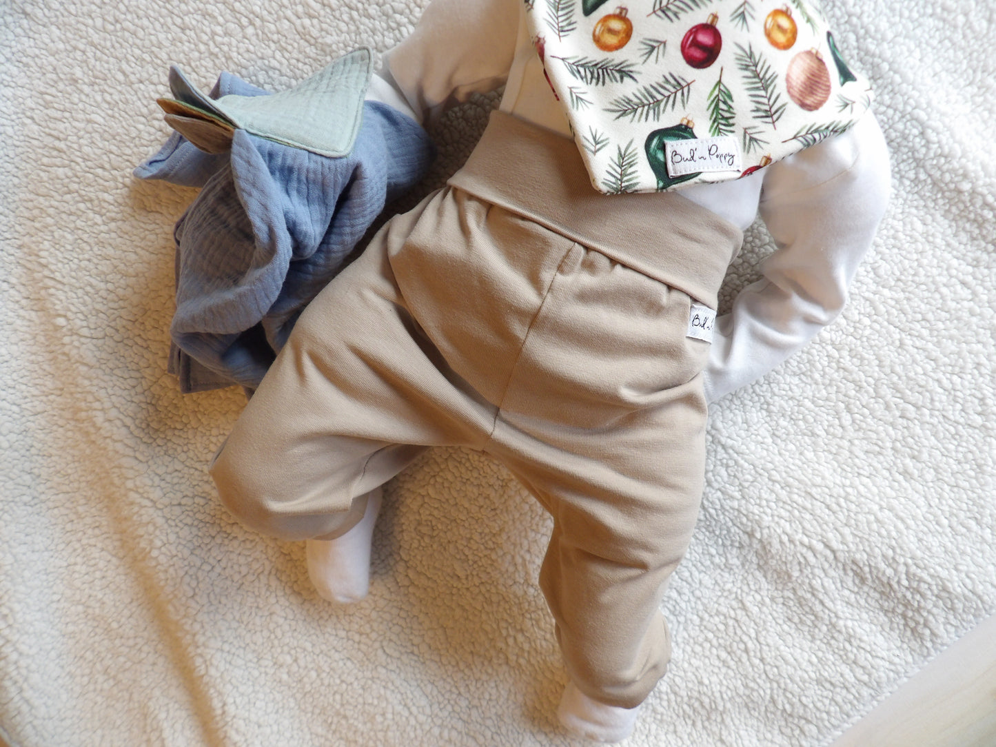 Dregglisar i trikå, 2-pack, Little Christmas Morning Duo, storlek One size (ca 0-1 år) - Bud's Wardrobe