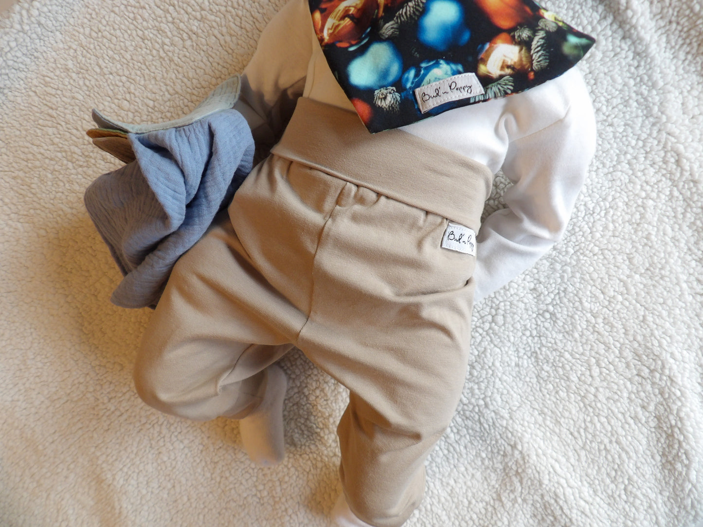 Dregglis i trikå, Cozy Christmas Feeling, storlek One size (ca 0-1 år) - Bud's Wardrobe