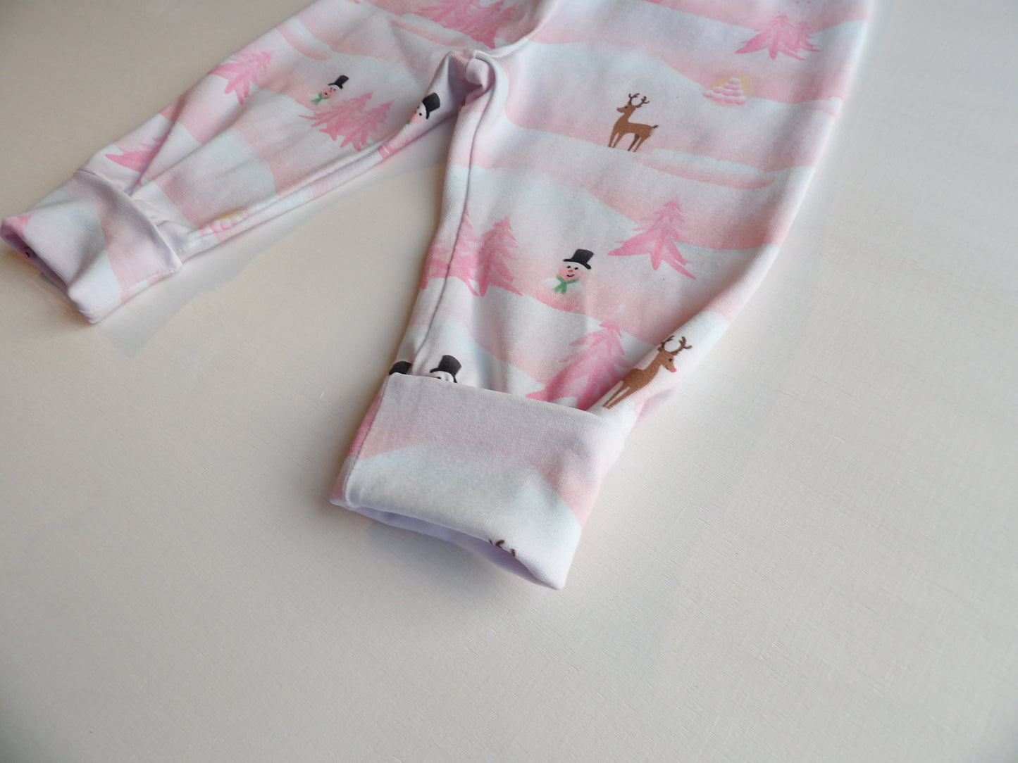 Växa-byxa & dregglis, Snowy Daydream Duo, storlek 56 (ca 1-2 mån) - Bud's Wardrobe