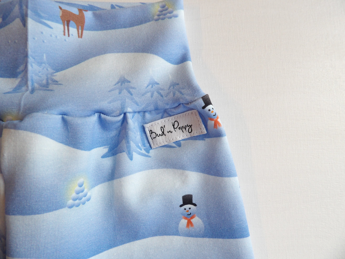 Växa-byxa & dregglis, Snowy Daydream Duo, storlek 68 (ca 4-6 mån) - Bud's Wardrobe