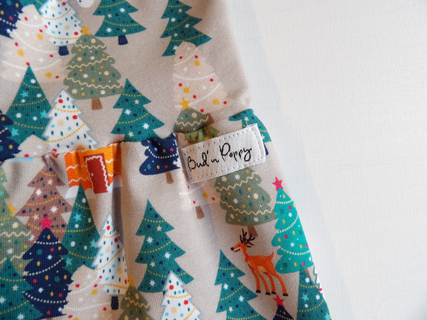 Storlek 56 - Bud´n Poppys Originalset Christmas Trees