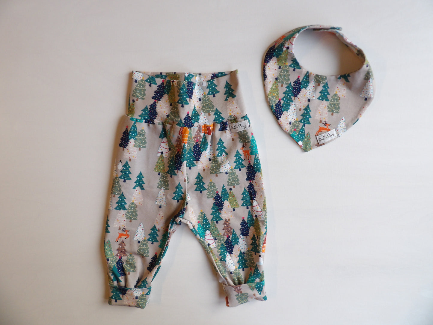 Storlek 56 - Bud´n Poppys Originalset Christmas Trees