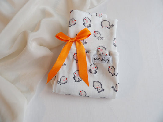 Växa-byxa Cute Birdie Pants - storlek 50 (ca 0-1 mån)