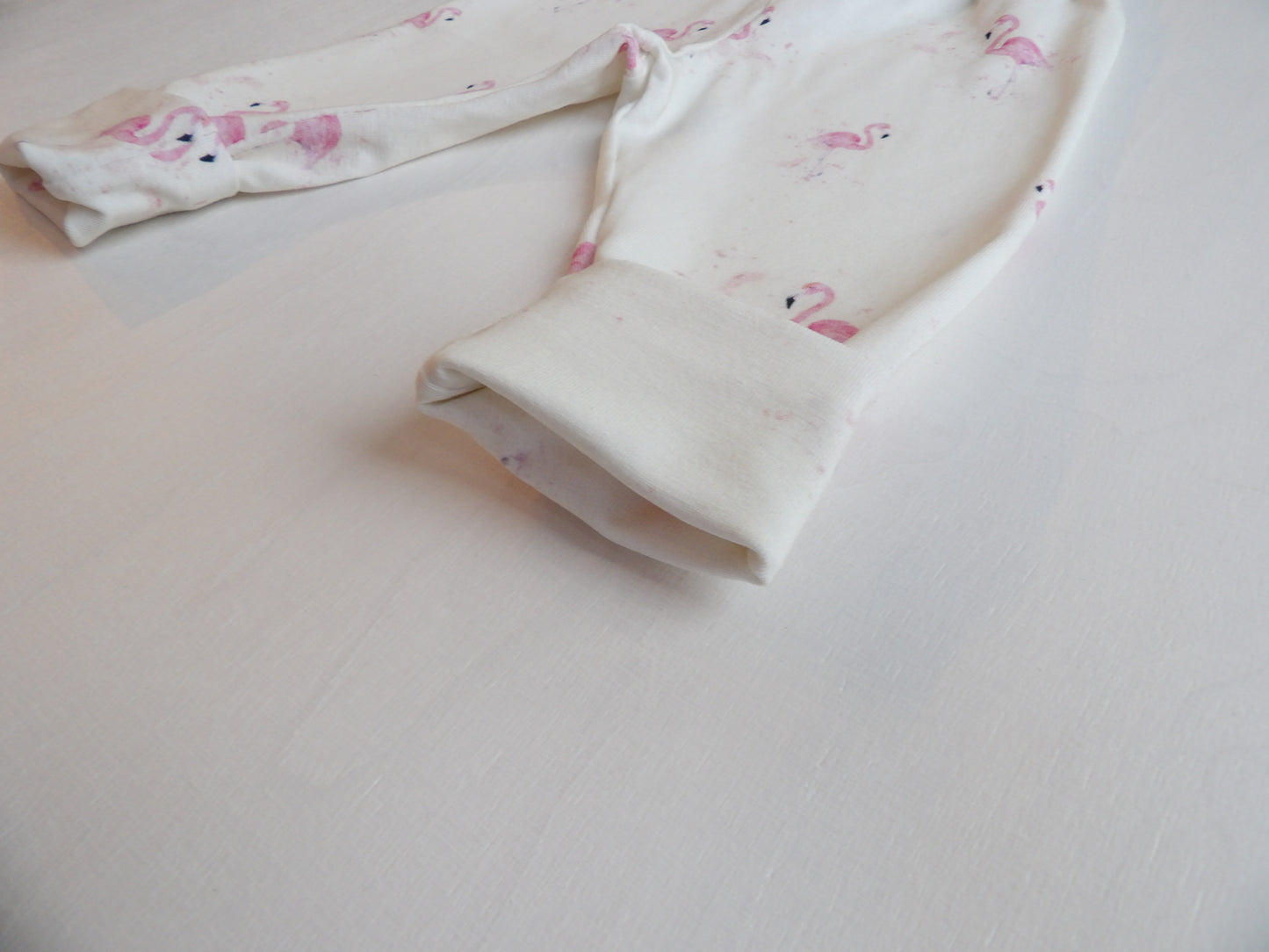 Växa-byxa Flamingo Love - storlek 56 (ca 1-2 mån)