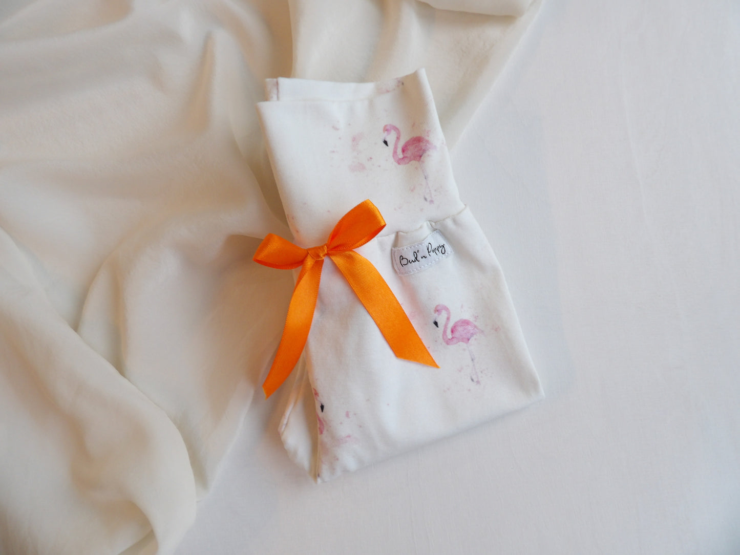 Växa-byxa Flamingo Love - storlek 56 (ca 1-2 mån)