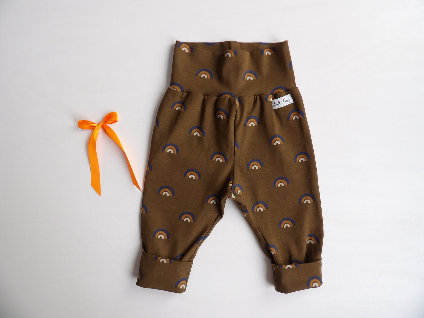 Växa-byxa Warm Rainbow Pants - storlek 56 & 62  (ca 1-2 & 2-4 mån)