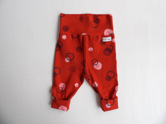 Växa-byxa Berry Dot Pants - storlek 56 (ca 1-2 mån)