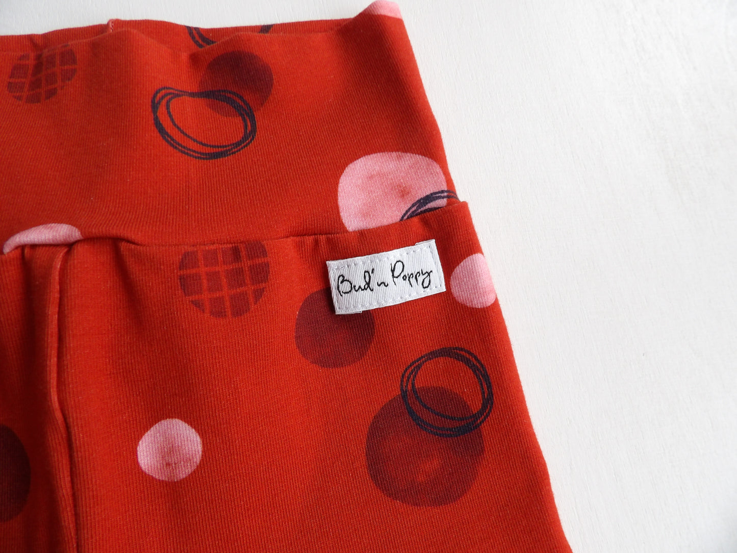Växa-byxa Berry Dot Pants - storlek 56 (ca 1-2 mån)