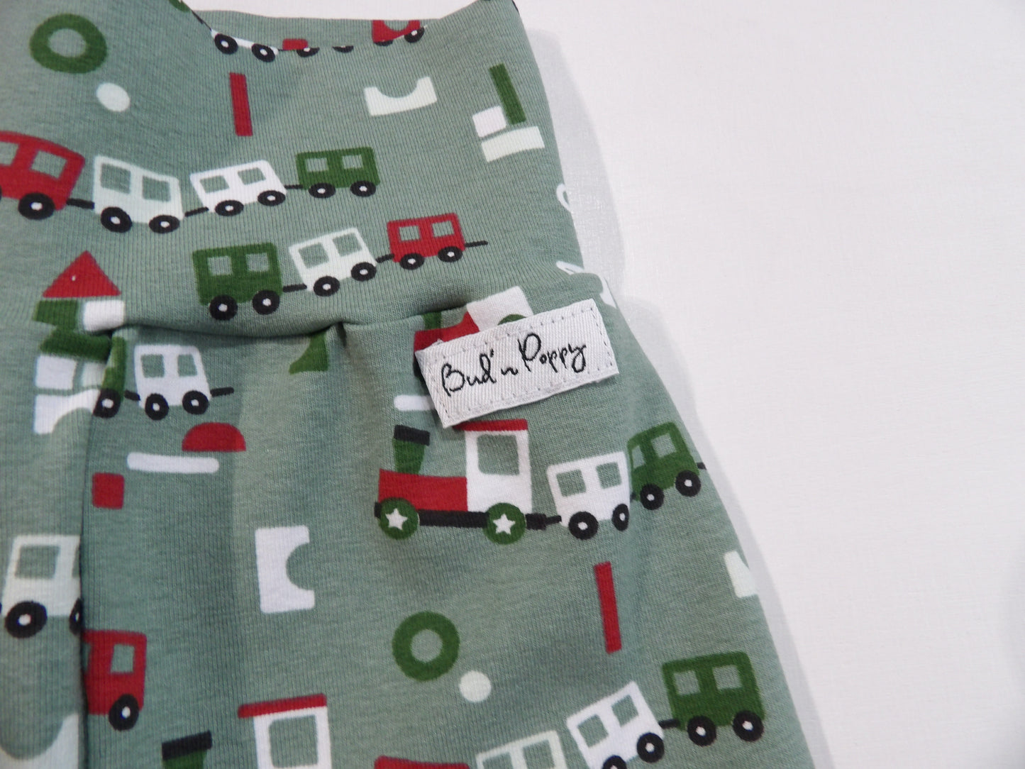 Växa-byxa Little Train Pants - storlek 56 (1-2 mån)