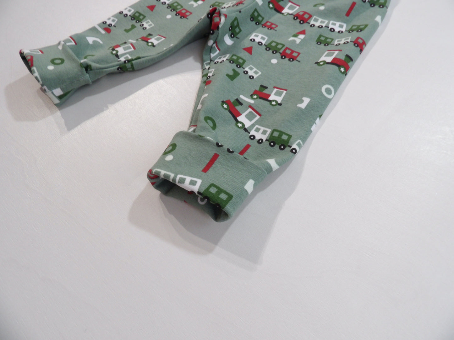 Växa-byxa Little Train Pants - storlek 56 (1-2 mån)